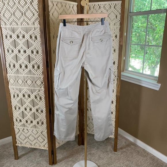 LL Bean Favorite Fit‎ Women's Hiking Cargo Pants Brown 8 - Picture 3 of 10